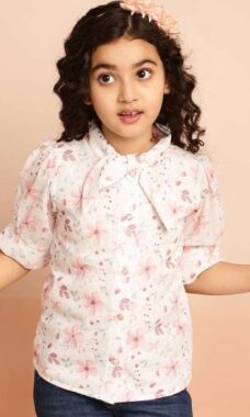 6489c898-ebf1-4a80-abb1-5c3b2a7be5d41715857560697BAESDFloralPrintGeorgetteShirtStyleTop1