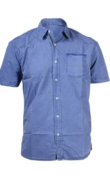Mens-Cotton-Short-Sleeve-Shirt-1527-3