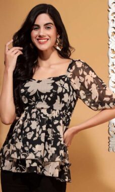 e31543f7-27b9-493e-a09e-91752f8926071715435212171DRAPEANDDAZZLEFloralPrintChiffonTop1